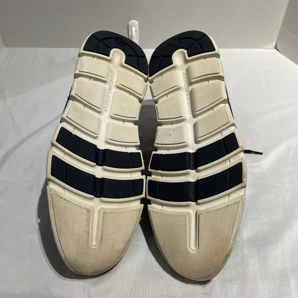 Johnston &‎ Murphy McGuffey Knit Chukka Navy Blue Mens 11M 25-9779 Sneaker Boot
